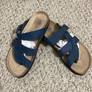 Blue Sandals